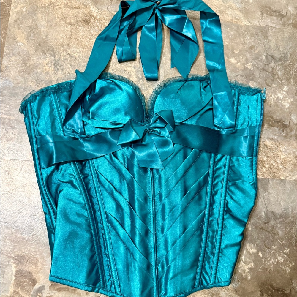 Teal Corset